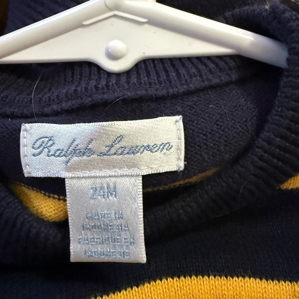 Ralph Lauren Letterman Sweater - Picture 8 of 8